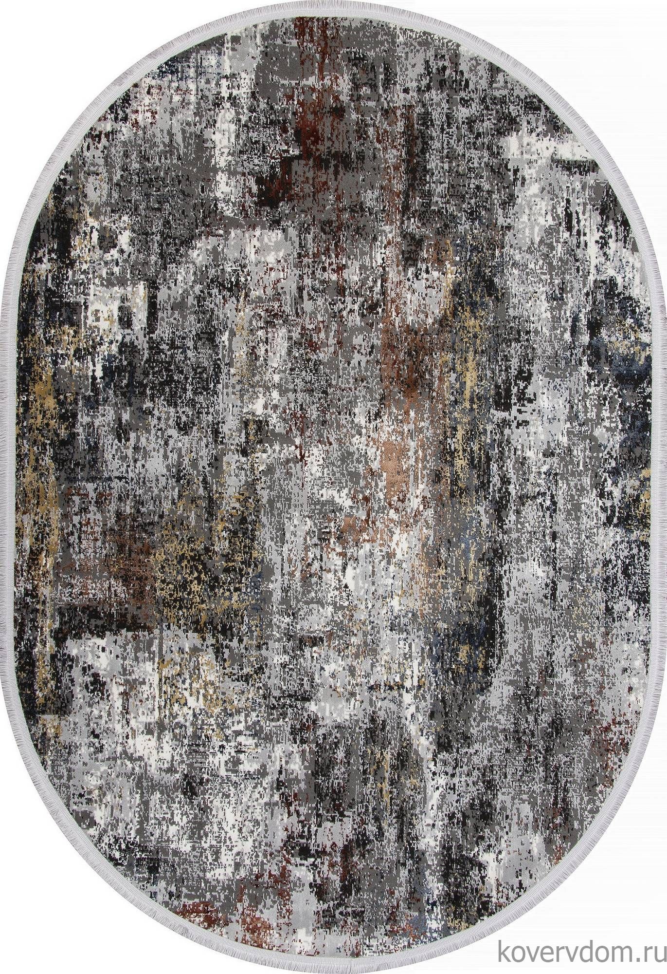 Ковер LISSABON SI021M MULTI / GREY Овал Ковер LISSABON SI021M MULTI / GREY Овал