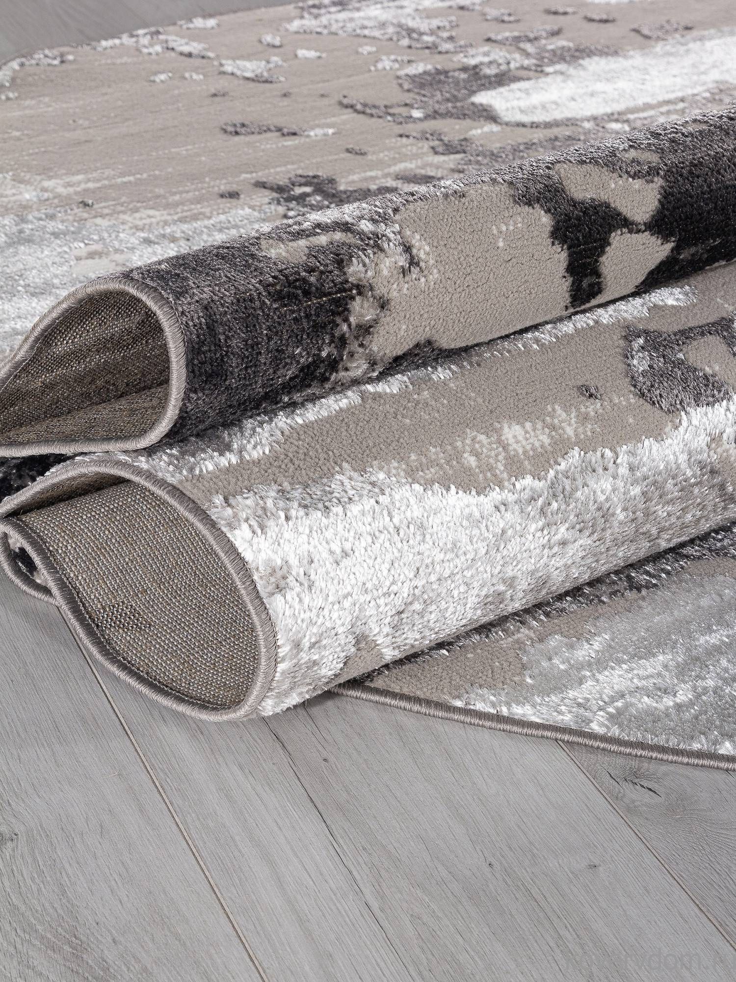 Ковер ANTEP O1471 995 GREY / GREY Овал Ковер ANTEP O1471 995 GREY / GREY Овал