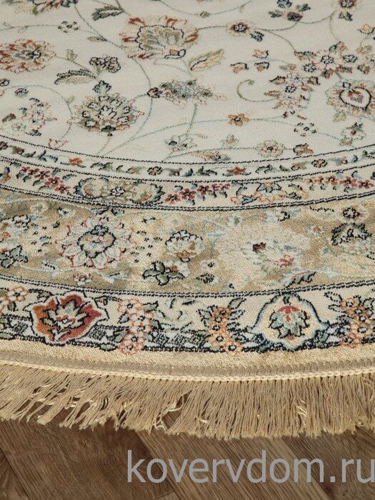 Ковер из вискозы и хлопка Royal Palace 14295 6121 КРУГ