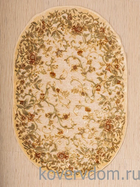 Рельефный ковер из вискозы GENOVA  38027 6262 60 ОВАЛ