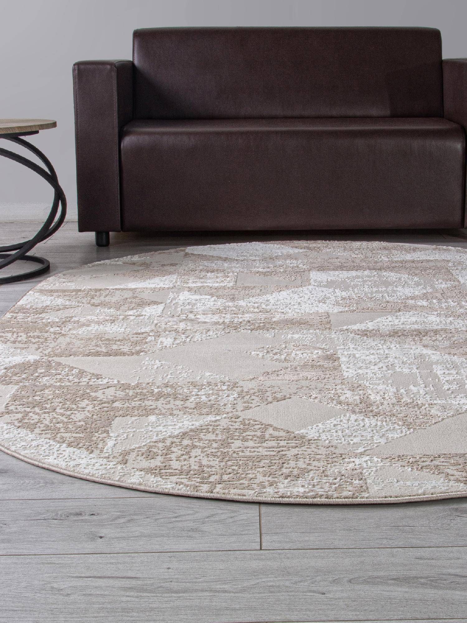 Ковер SIROCCO H921AC BEIGE / WHITE Овал Ковер SIROCCO H921AC BEIGE / WHITE Овал