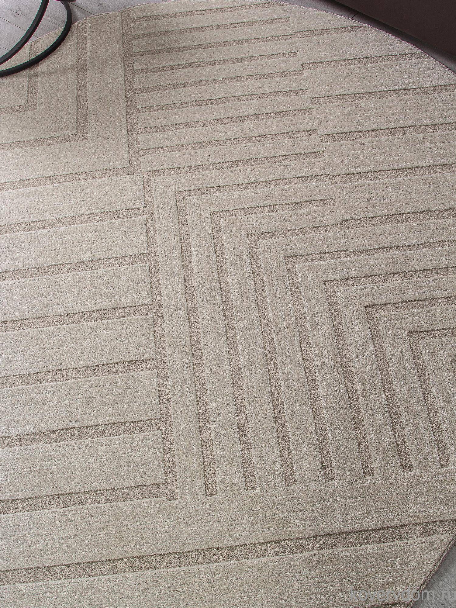 Ковер DIOS F438 LIGHT CREAM Овал