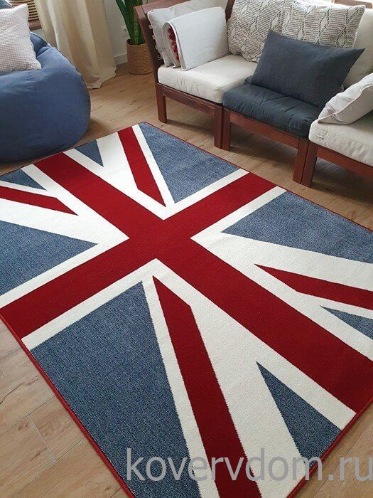 Ковер Британский флаг JEANS COLOR