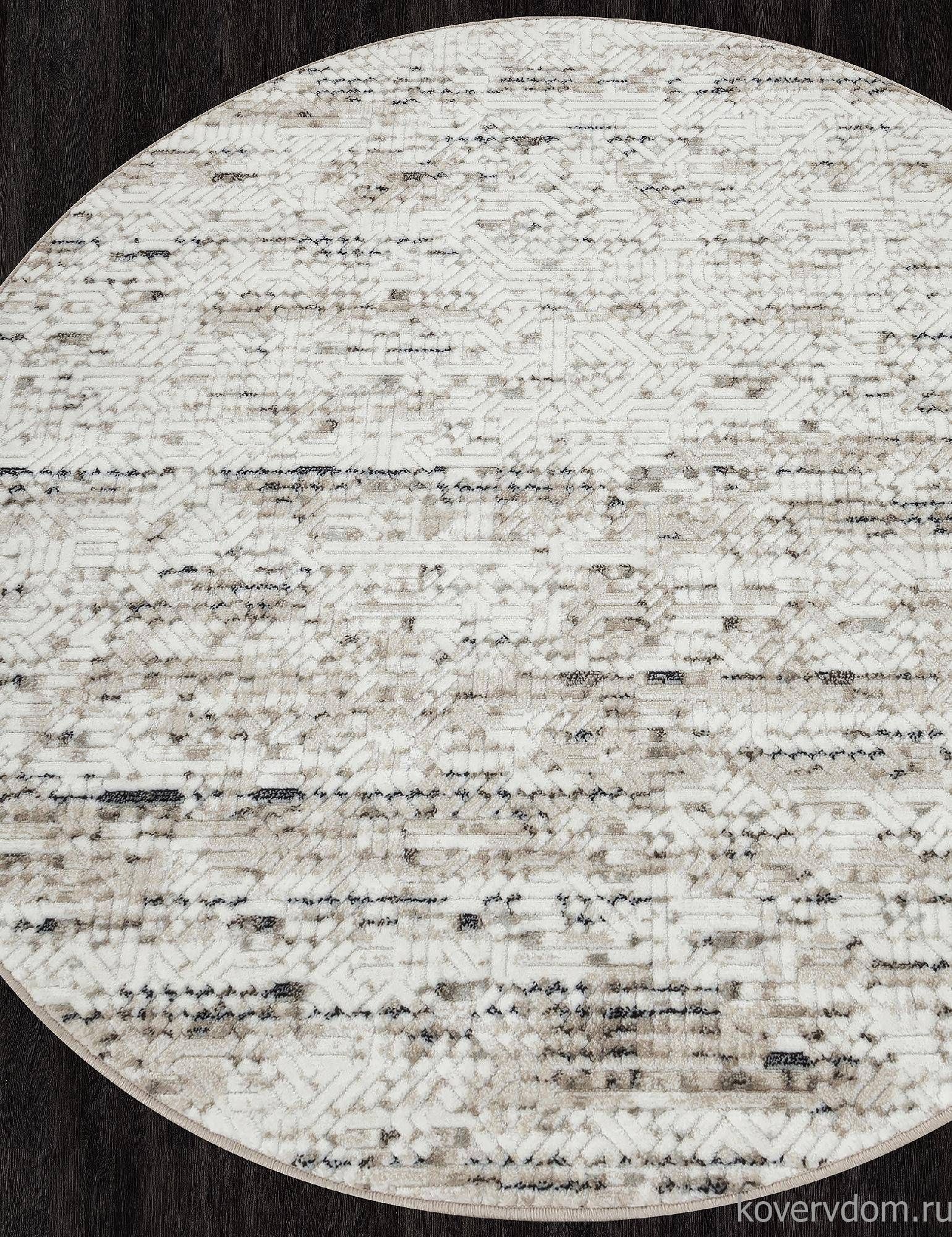 Ковер MAKSIMUS L042 BEIGE Круг