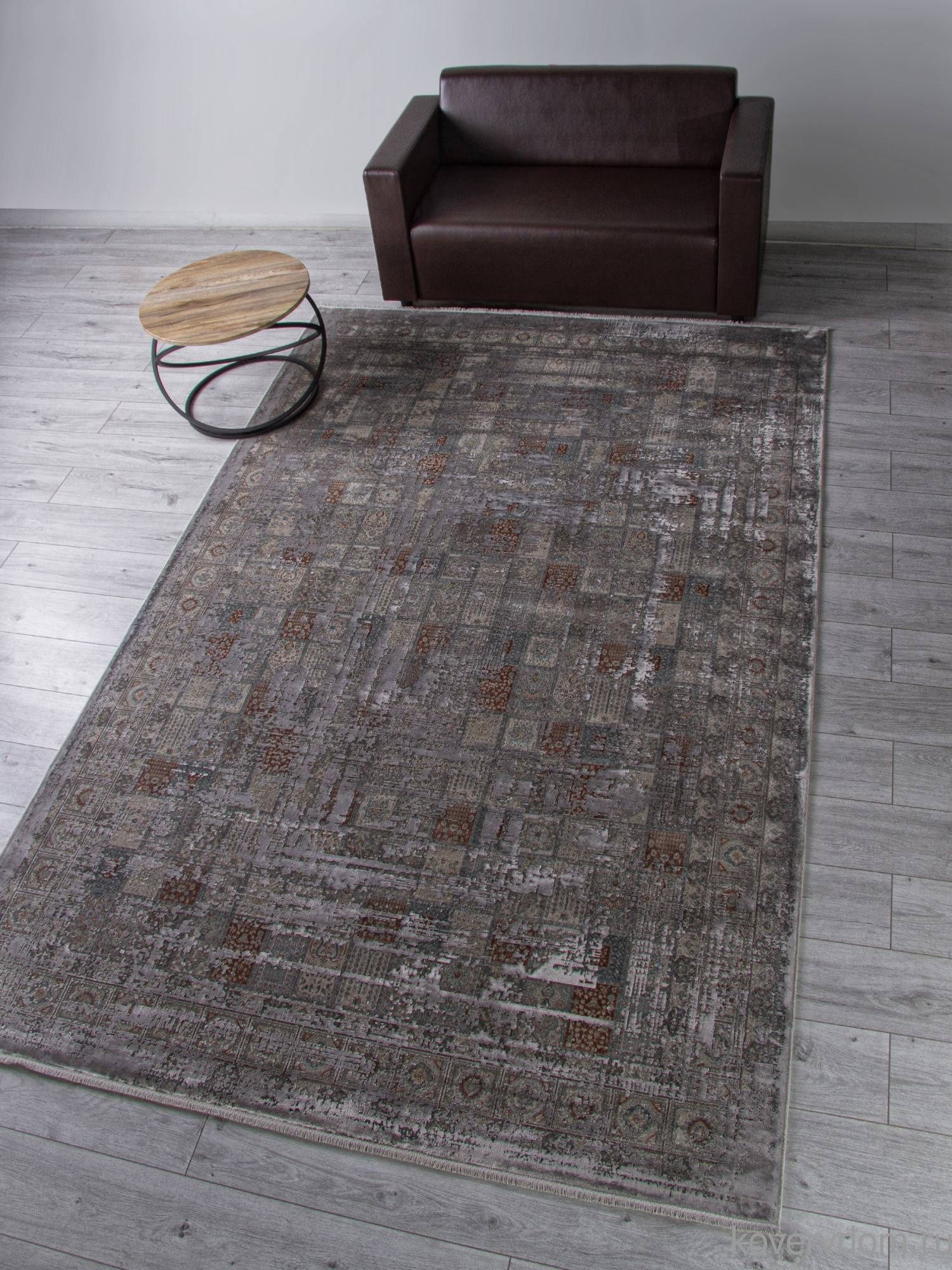 Ковер ROYAL G078G2 D.GREY / BEIGE