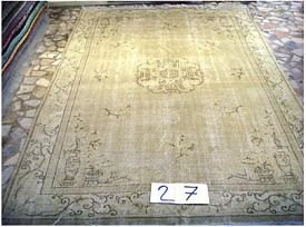 Овальный ковер ручной работы Vintage Look at Me C-27