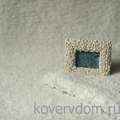 Ковер длинноворсовый Софт Шегги WHITE 