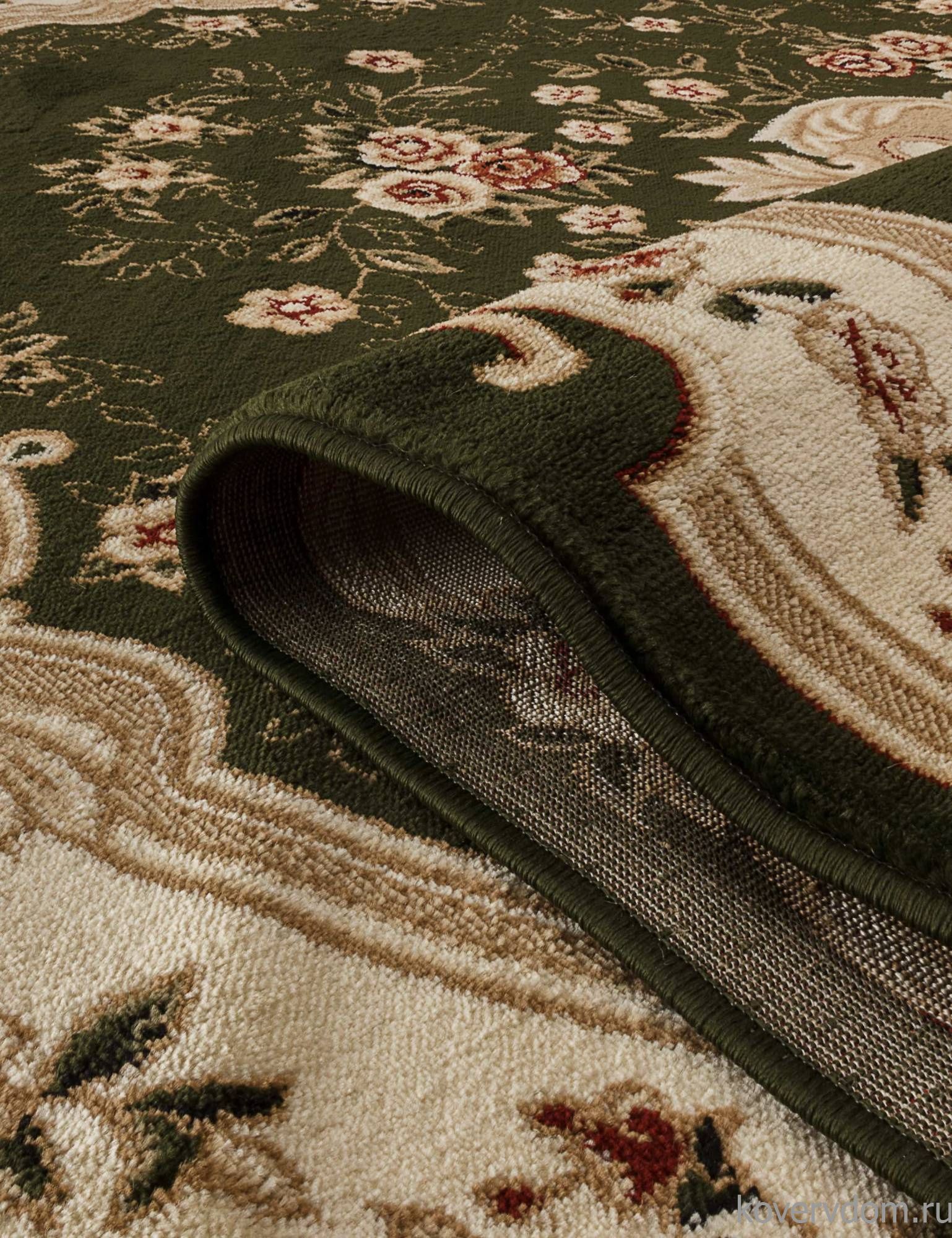 Ковер VALENCIA 2 D317 GREEN Овал Ковер VALENCIA 2 D317 GREEN Овал