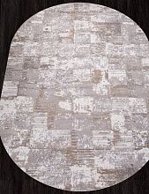 Ручной ковер RICHI 8673 GRAY Овал