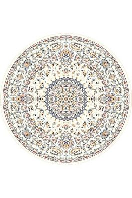 Ковер Hunnu Wool+Viscose Round 6C1103 001