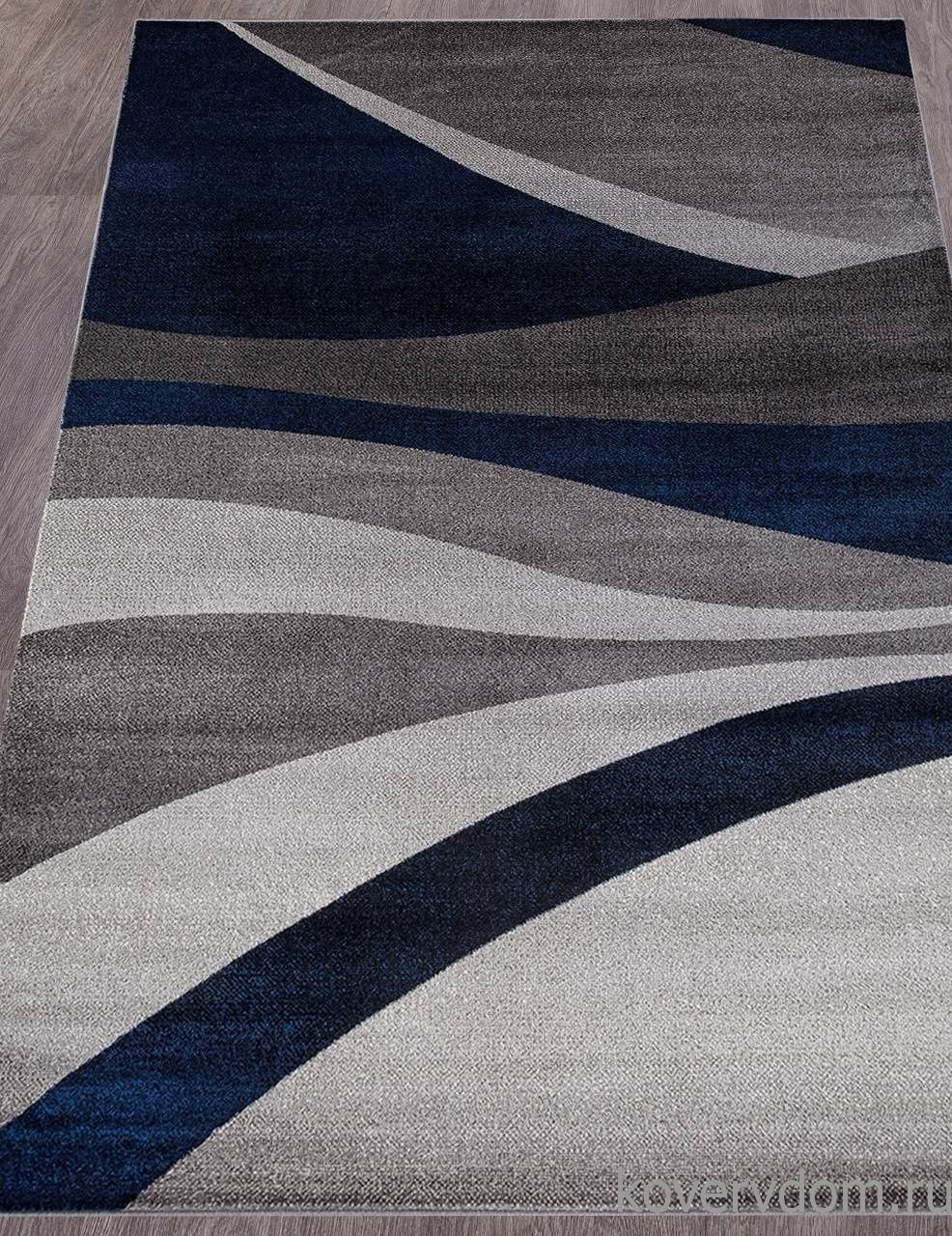 Ковер LONDON D811 GRAY-BLUE Ковер LONDON D811 GRAY-BLUE