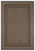 Ковер из Турции безворсовый-циновка MARCA VK58A DARK BROWN