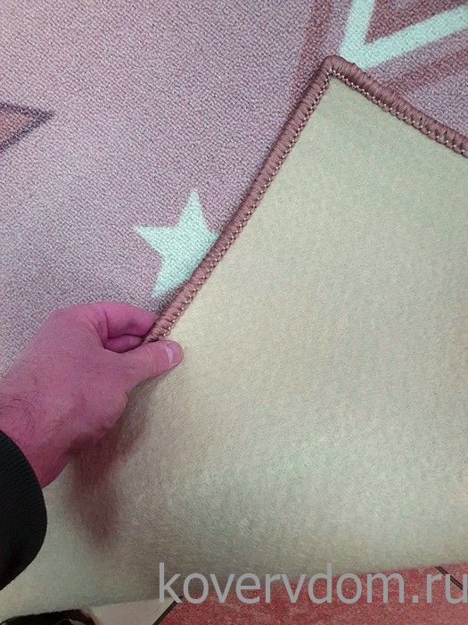 Детский ковер-палас ЗВЕЗДЫ СИЯЮТ розовый Детский ковер-палас ЗВЕЗДЫ СИЯЮТ розовый