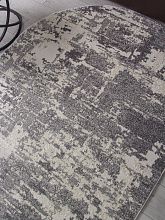 Овальный ковер серый NATUREL F231 GRAY Овал