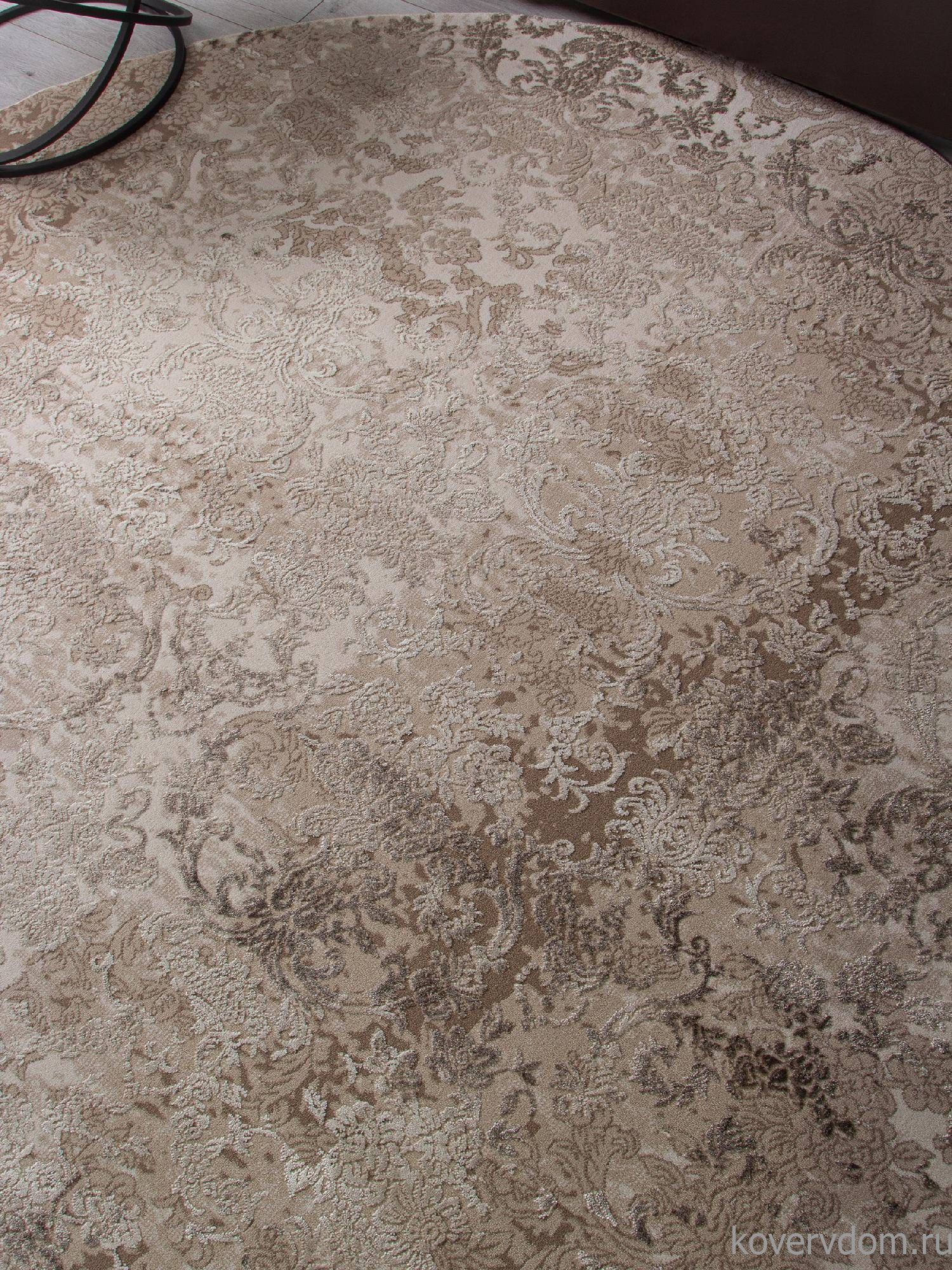 Ковер ARMINA 03708A BROWN / BROWN Круг