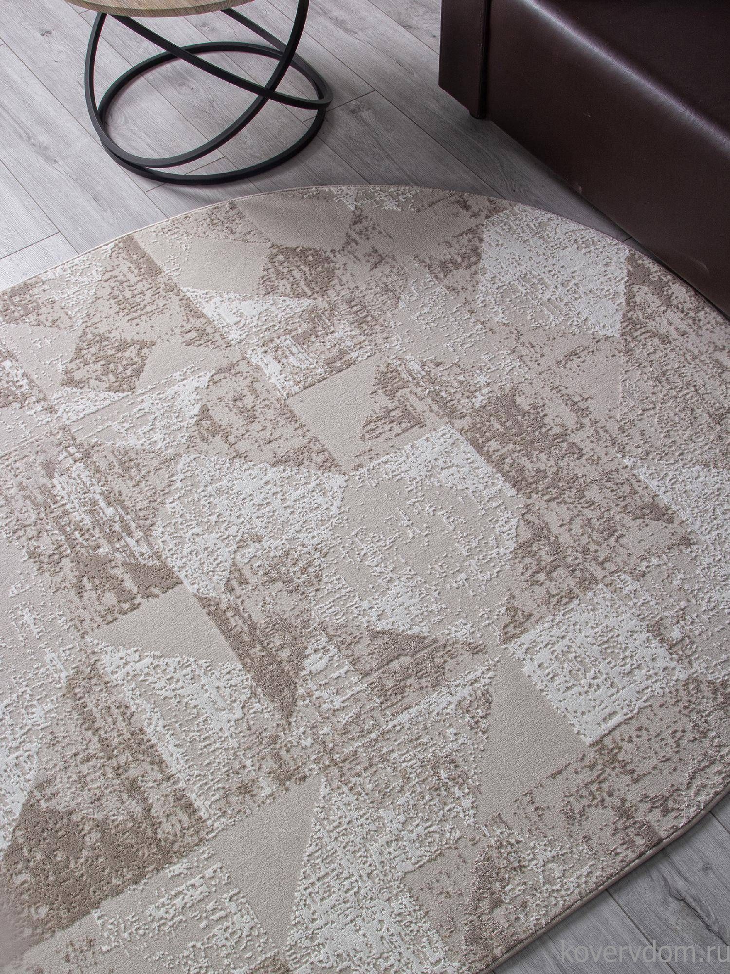 Ковер SIROCCO H921AC BEIGE / WHITE Овал Ковер SIROCCO H921AC BEIGE / WHITE Овал