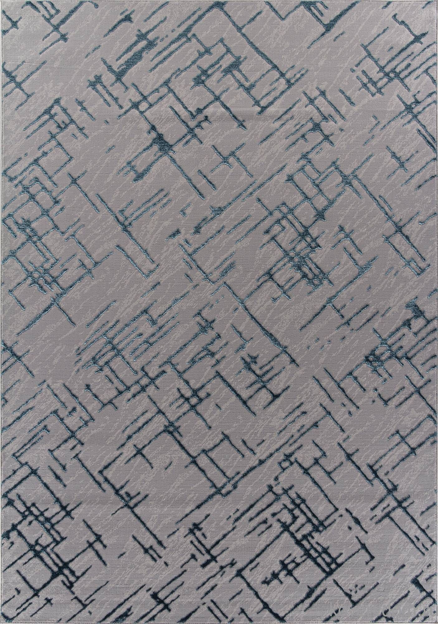 Ковер LIMAN F164 GRAY-D.BLUE Ковер LIMAN F164 GRAY-D.BLUE