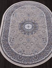 Ковер Ercaplan CASABLANKA 9760A BEIGE / BEIGE Овал