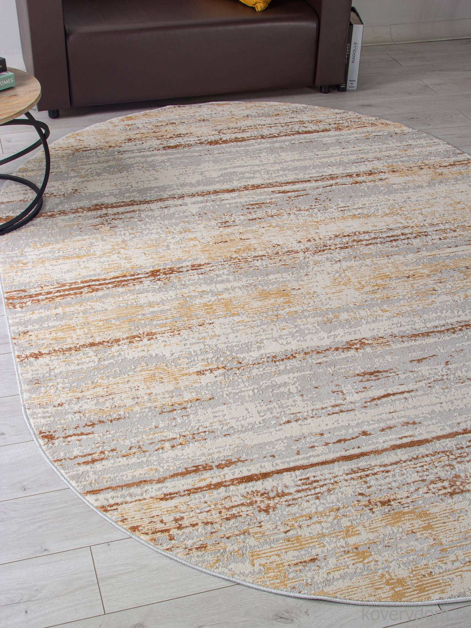 Ковер ZUMMA F026 ORANGE Овал Ковер ZUMMA F026 ORANGE Овал