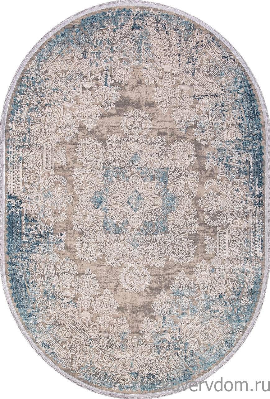 Ковер BIBLOS 9304 BEIGE / BLUE Овал Ковер BIBLOS 9304 BEIGE / BLUE Овал