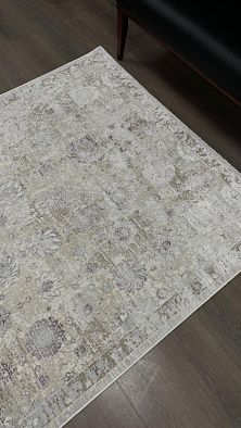 Ковер LILY 9312A S.WHITE / P.LILAC