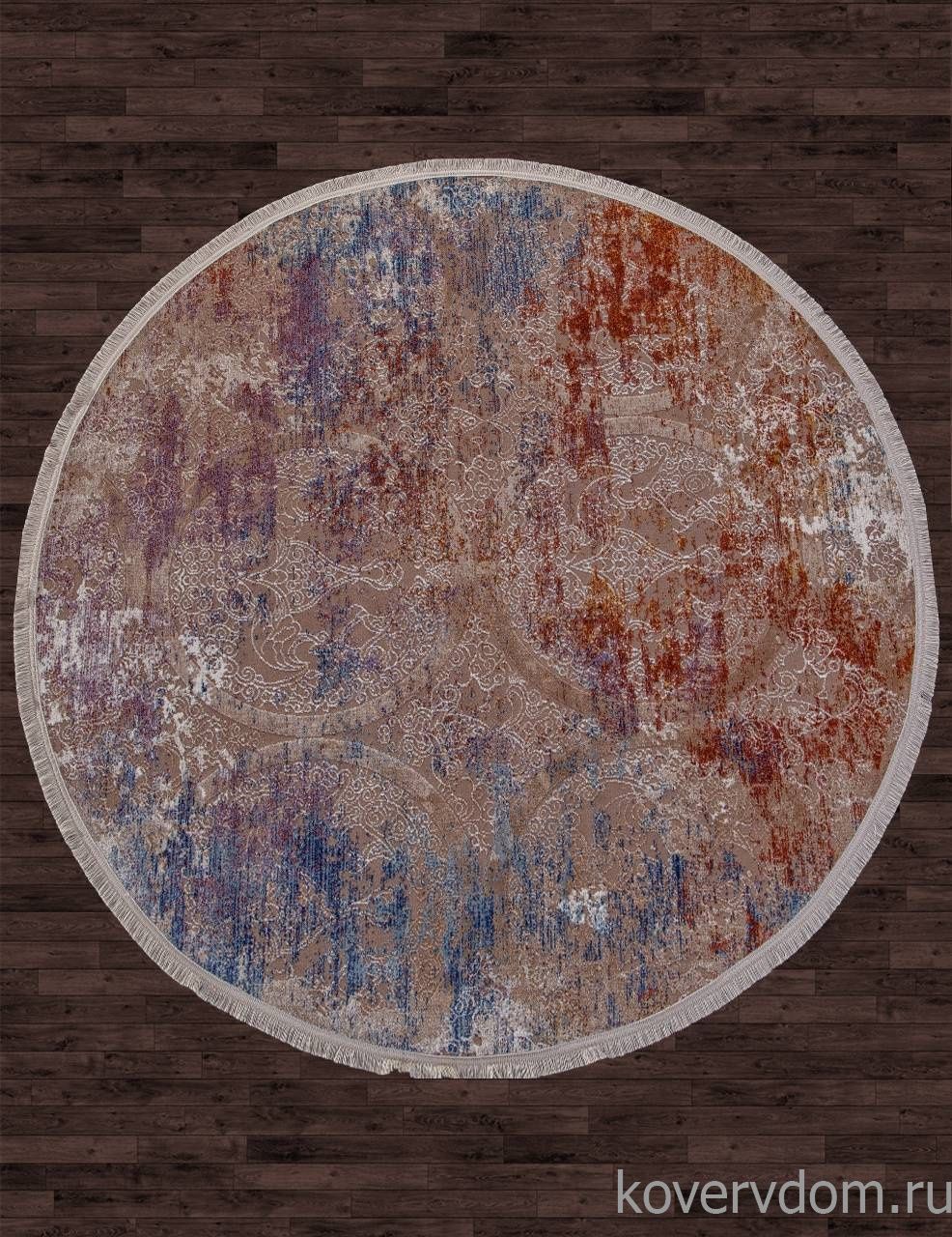 Ковер RIM 05705K BROWN / BROWN Овал