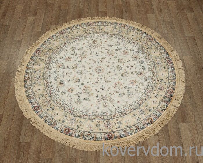 Ковер из вискозы и хлопка Royal Palace 14295 6121 КРУГ