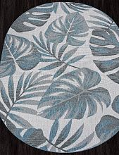 Ковер-циновка KAIR S126 BLUE Овал