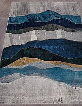 Ковер LONDON D826 GRAY-BLUE