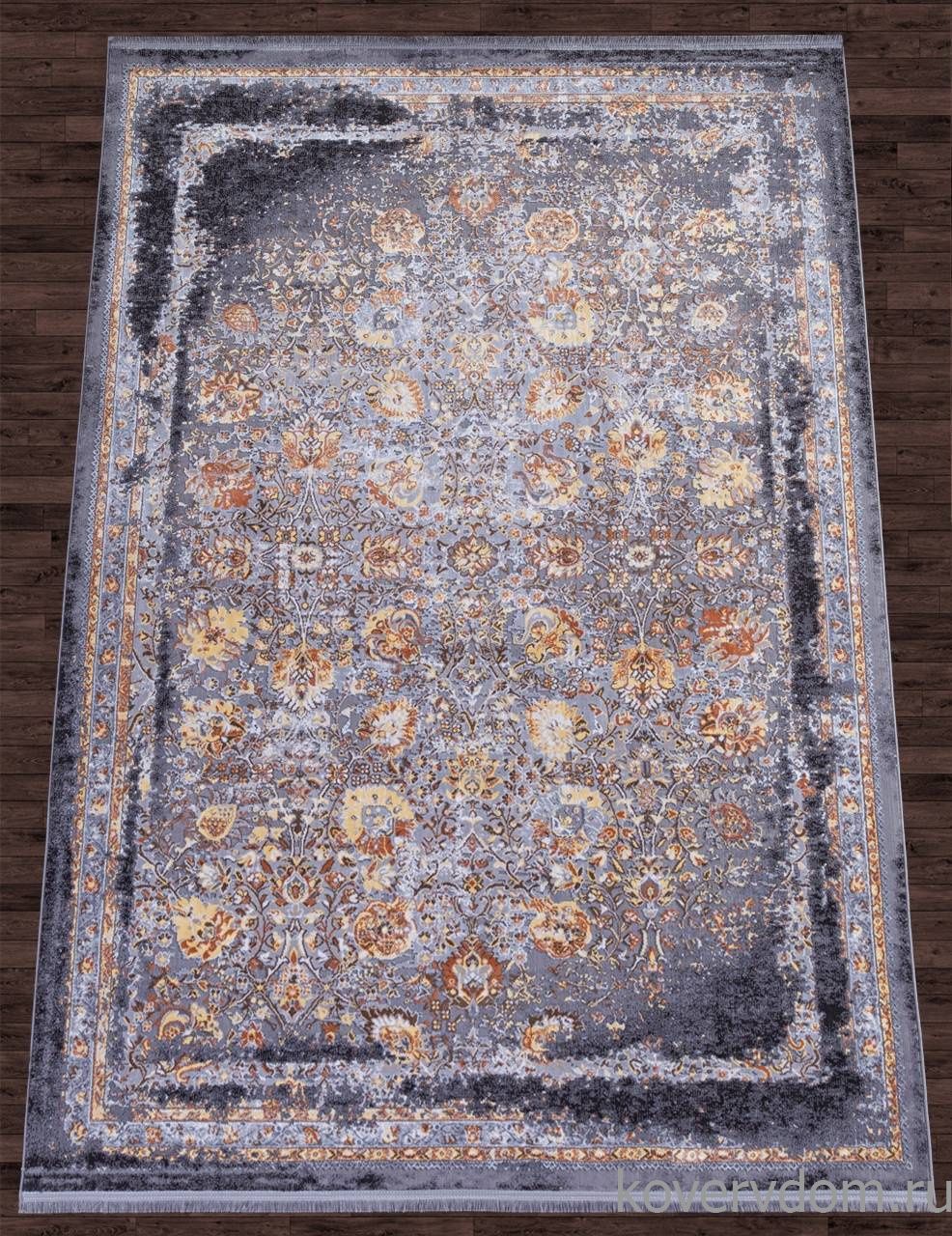 Ковер QUARES 31464 975 GREY GOLD Ковер QUARES 31464 975 GREY GOLD