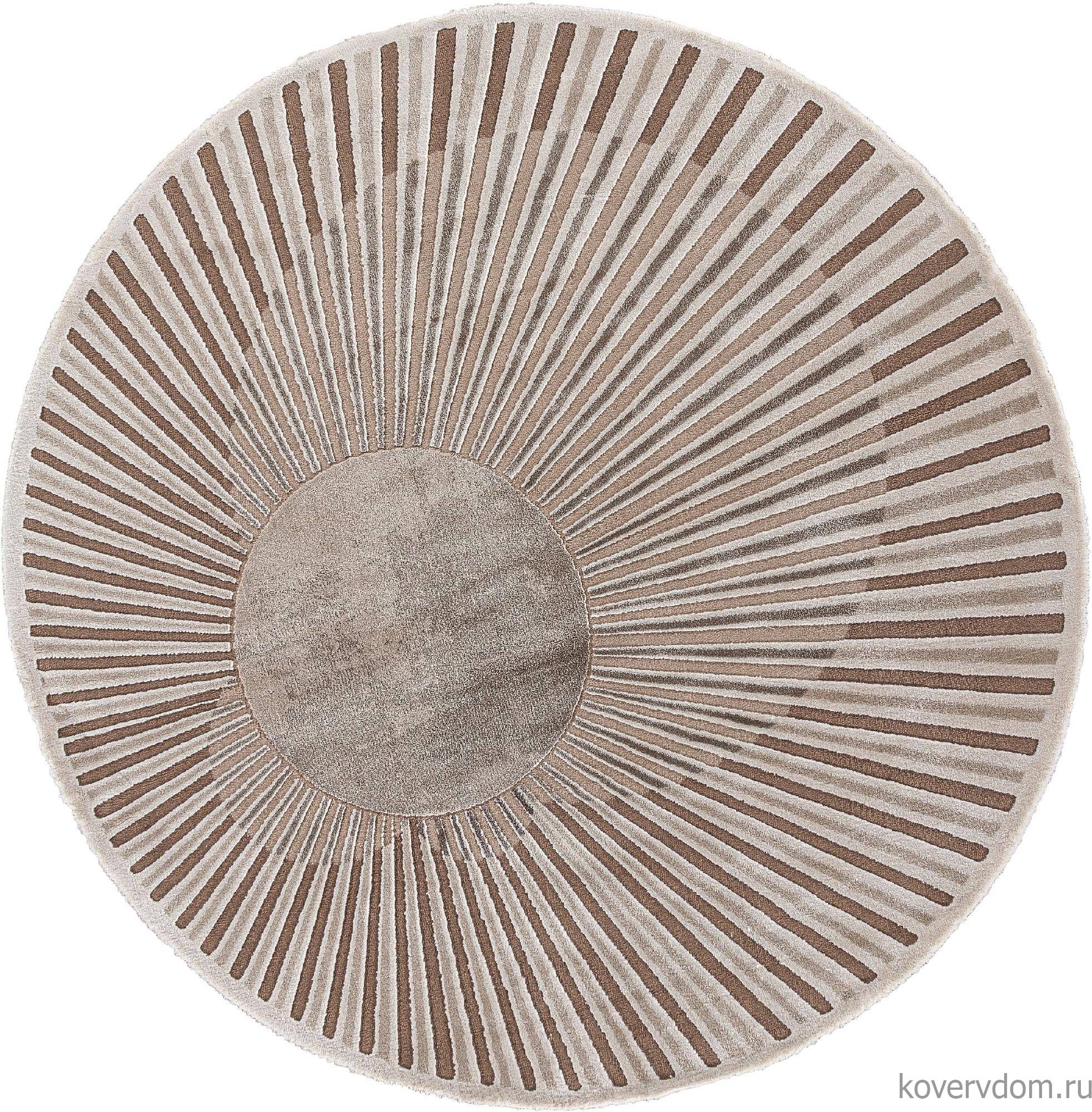 Ковер SAFIR 00837A BROWN / BROWN Круг