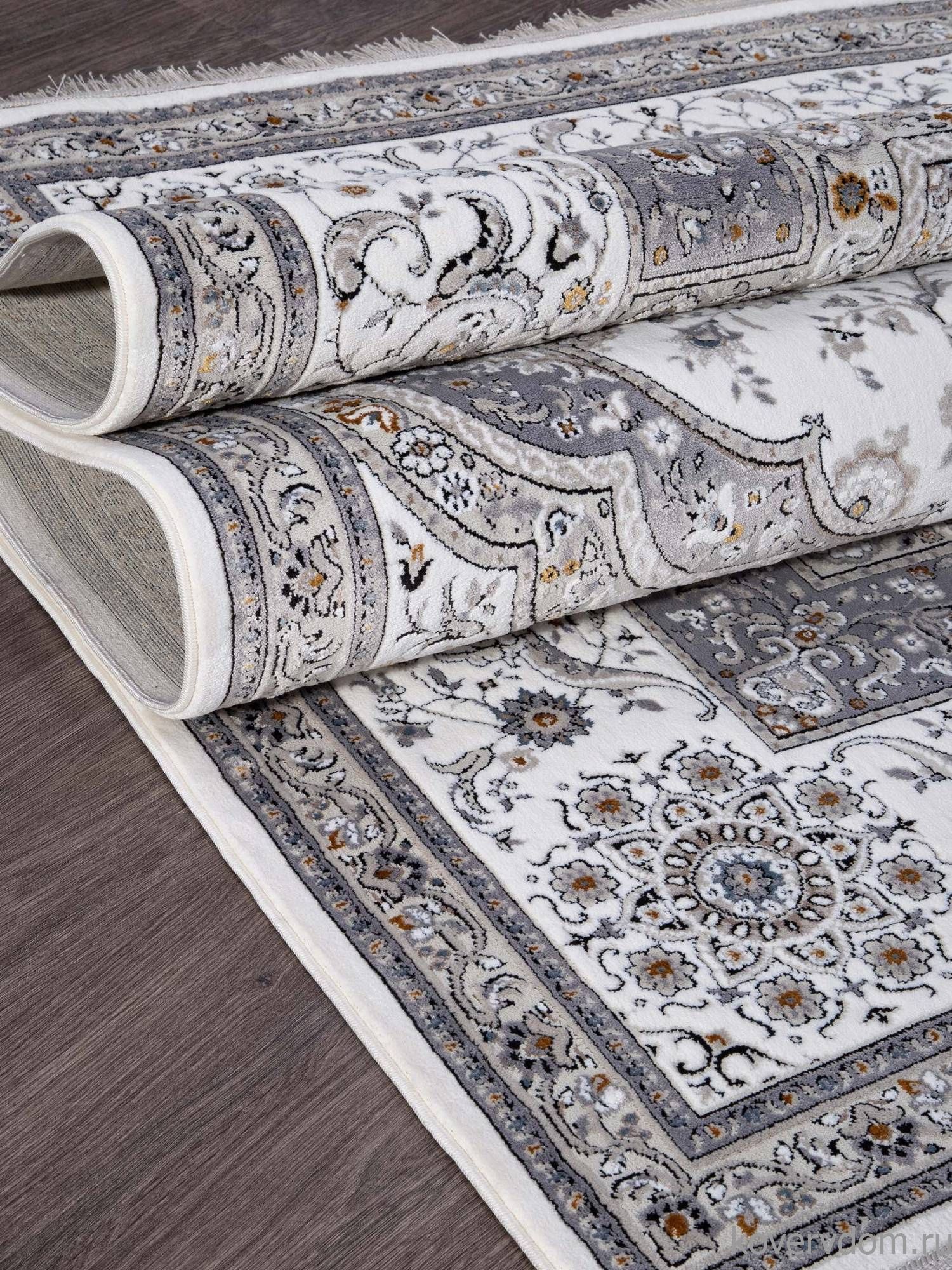 Ковер CASABLANKA 9755A WHITE / WHITE Ковер CASABLANKA 9755A WHITE / WHITE