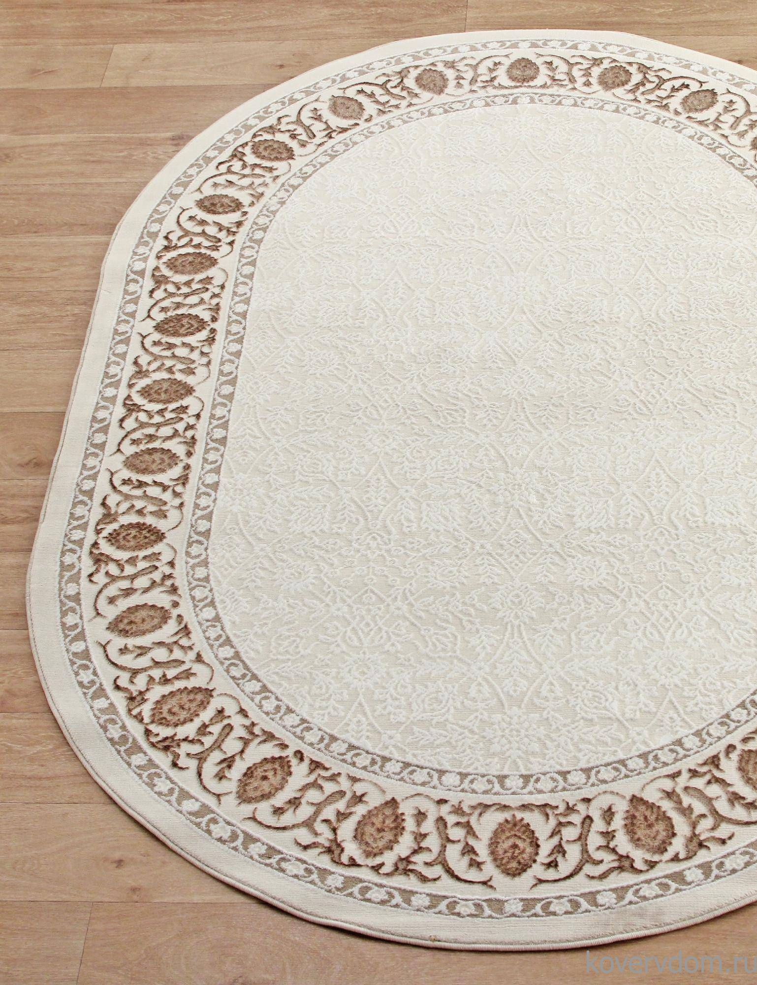 Ковер Pacha 07821B POLY.C.KREM / POLY.C Овал Ковер Pacha 07821B POLY.C.KREM / POLY.C Овал