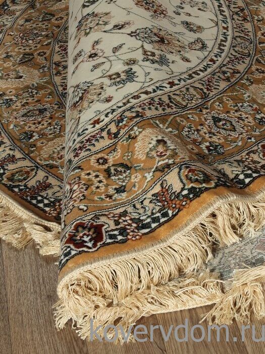 Ковер из вискозы и хлопка Royal Palace 14295 6121 КРУГ